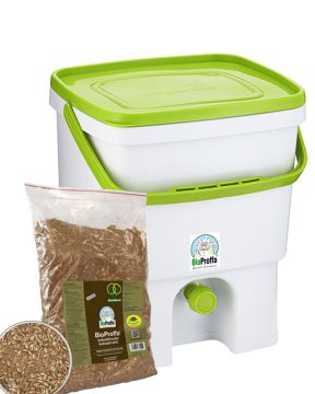BioProffa Bokashi Organko valkoinen 16 l  2 kpl