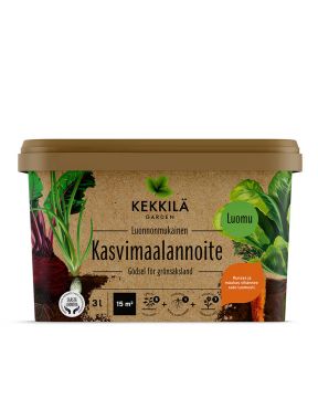 Kekkilä Kasvimaalannoite Luomu 3 l