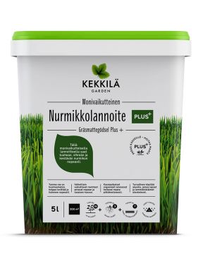 Kekkilä Nurmikkolannoite PLUS+ 5 l