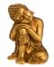 Buddha istuva kultainen