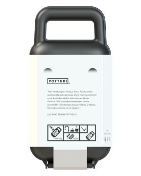 Potturi perunapesuri kierrätysmateriaalista