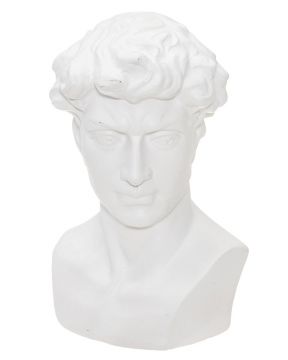 Patsas David valkoinen