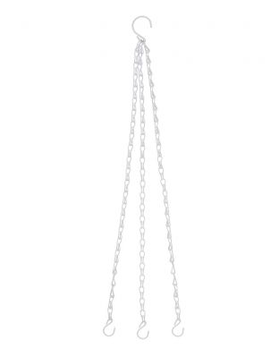 Amppeliketju valkoinen 60 cm